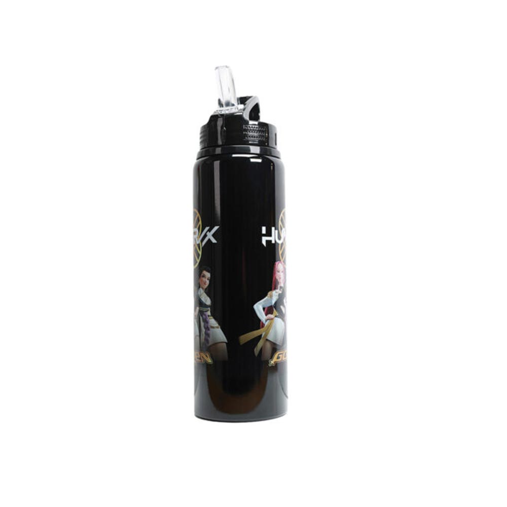 Παγούρι Αλουμινίου K-Pop Huntrix Demon Hunters Μαύρο 750ml KD722229 Kids Licensing - 1