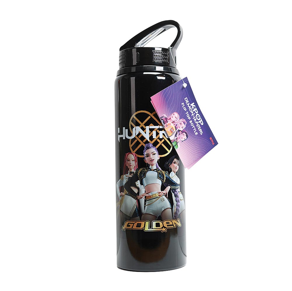 Παγούρι Αλουμινίου K-Pop Huntrix Demon Hunters Μαύρο 750ml KD722229 Kids Licensing - 123763