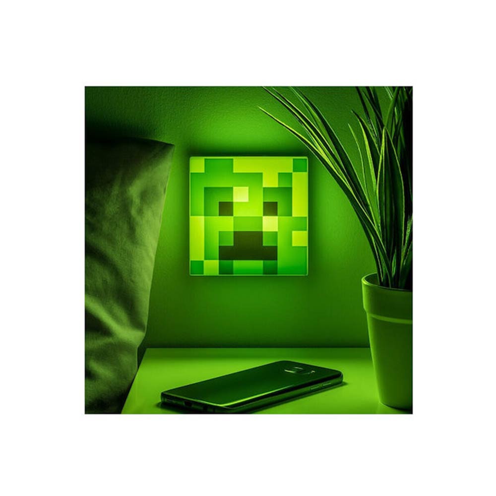 Διακοσμητικό Φωτιστικό Minecraft - Creeper Night Light PP11396MFC Paladone  - 3
