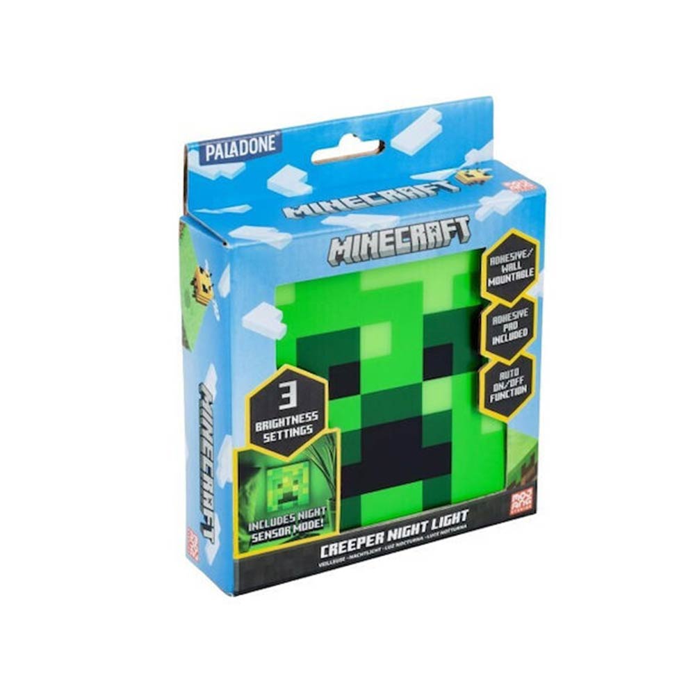 Διακοσμητικό Φωτιστικό Minecraft - Creeper Night Light PP11396MFC Paladone  - 4