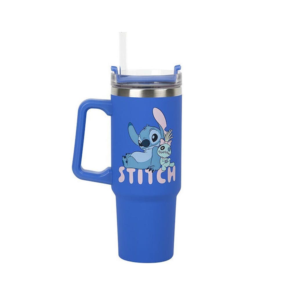 Ανοξείδωτο Ποτήρι Θερμός Tumbler XL 900ml Disney Stitch Blue Multiway Insulated PP14794LS Paladone - 115708