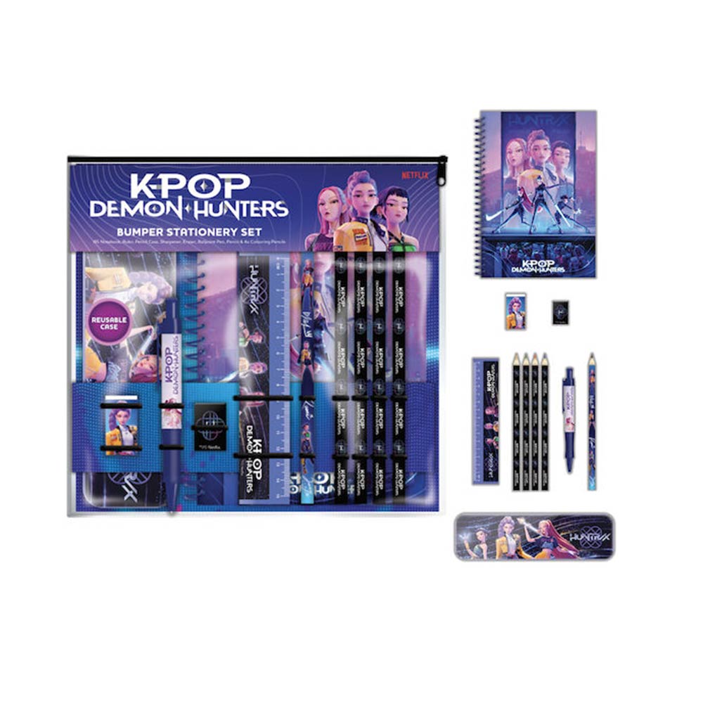 Σχολικό Σετ Γραφικής Ύλης K-Pop Huntrix Demon Hunters 2511069 Pyramid International - 1