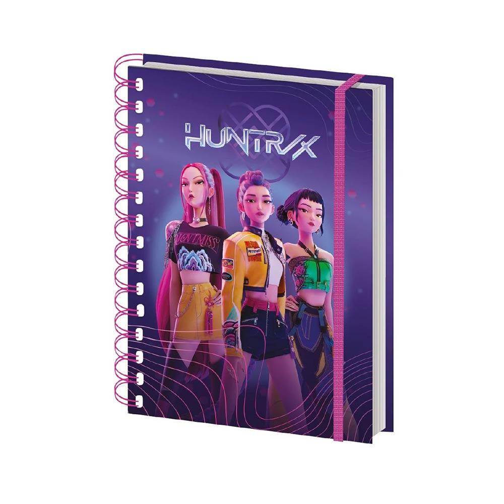 Σημειωματάριο Σπιράλ Ριγέ Α4 K-Pop Demon Hunters 2511460 Pyramid International - 122521