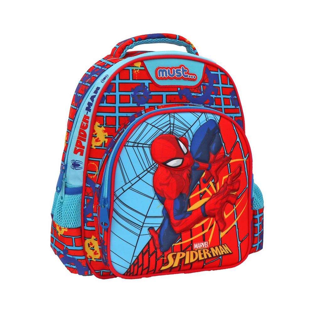 Τσάντα Πλάτης Νηπίου Marvel Spiderman On The Wall 508111 Must  - 55488
