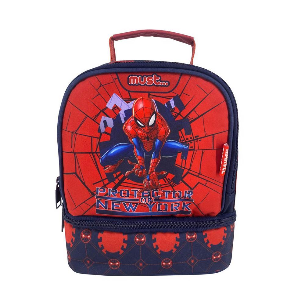 Τσαντάκι Φαγητού Χειρός/Ώμου Ισοθερμικό Marvel Spiderman Protector Of New York 508121 Must - 55945