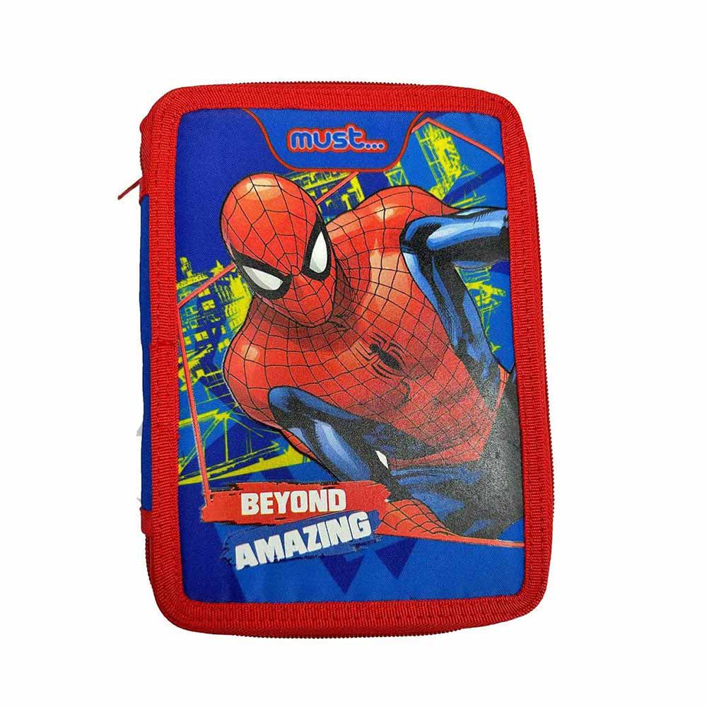 Κασετίνα Διπλή Γεμάτη Marvel Spiderman Beyond Amazing 508123 Must - 56380