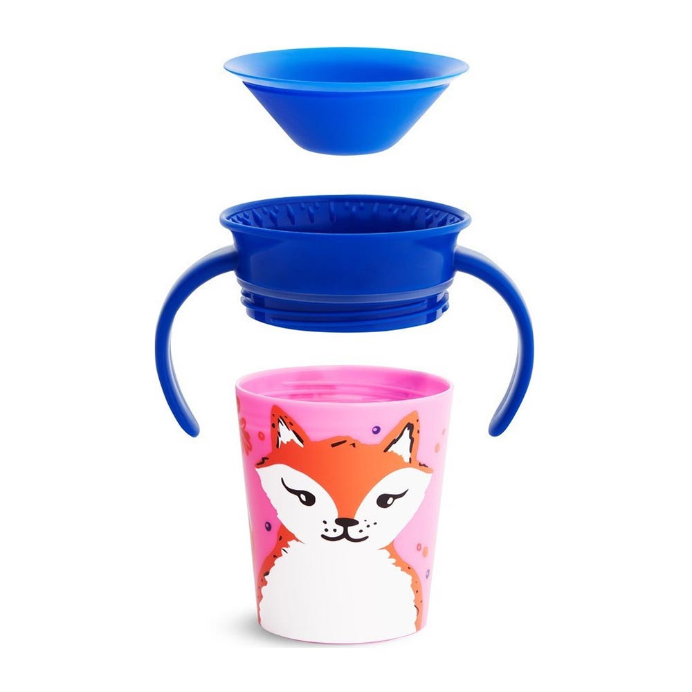 Εκπαιδευτικό Κύπελλο Miracle 360° Trainer Cup Fox 177ml Munchkin - 0