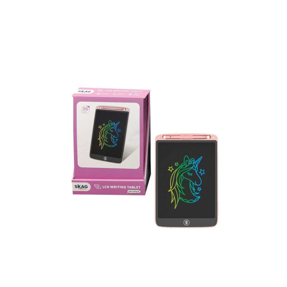 Tablet Ζωγραφικής LCD Color 10'' σε Ροζ Χρώμα 301985 Skag - 1