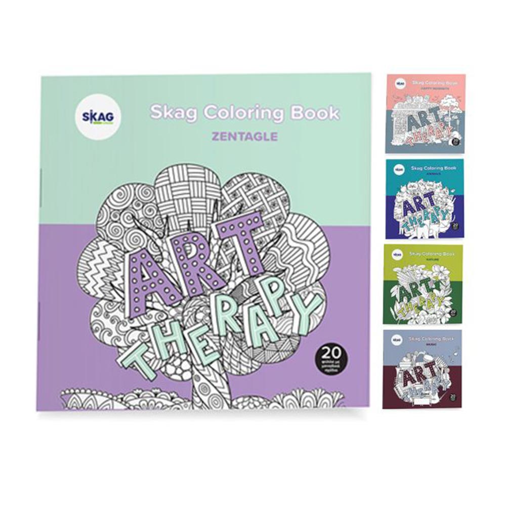 Colouring Book Art Therapy Διάφορα Σχέδια 313445 Skag - 124726