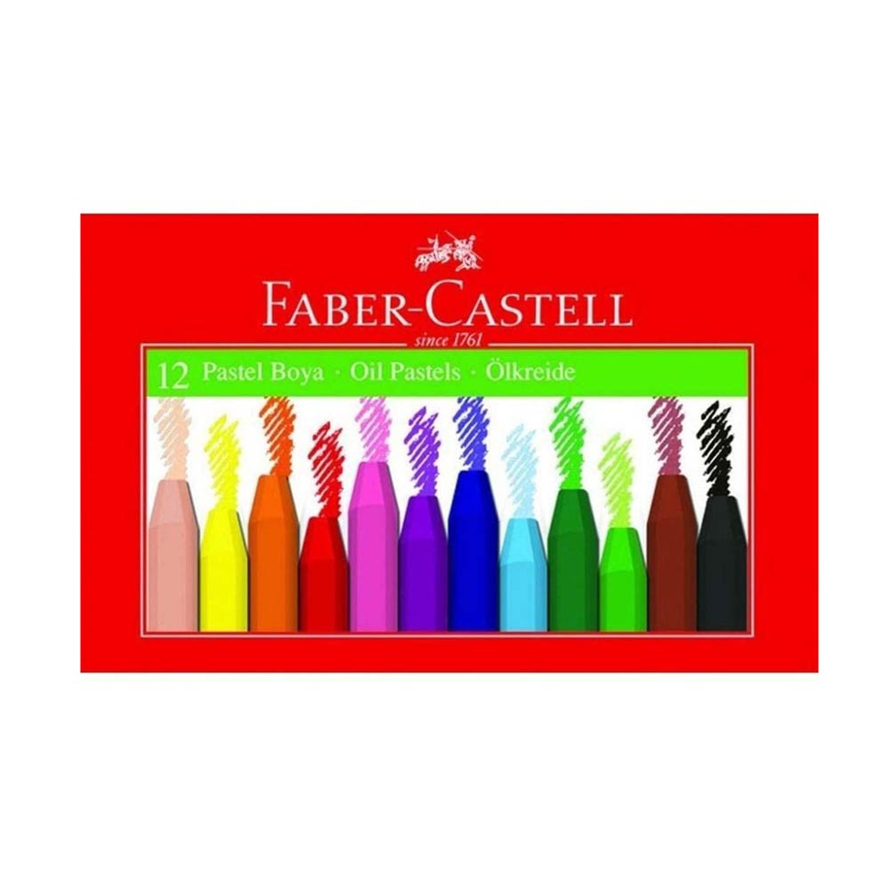 Λαδοπαστέλ 12τμχ 12308089 Faber-Castell - 81832