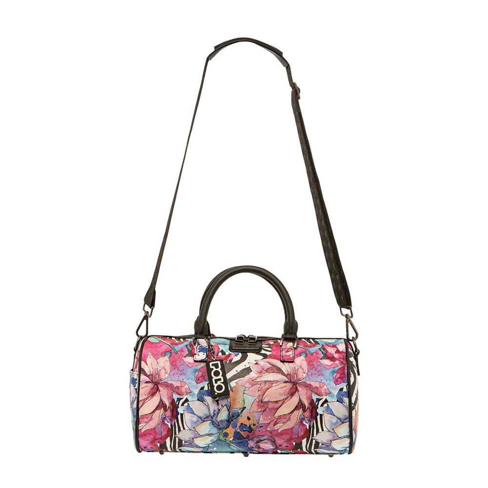 Τσάντα Χειρός/Ώμου Duffle Lydia Floral 9-07-051-8242 Polo - 1