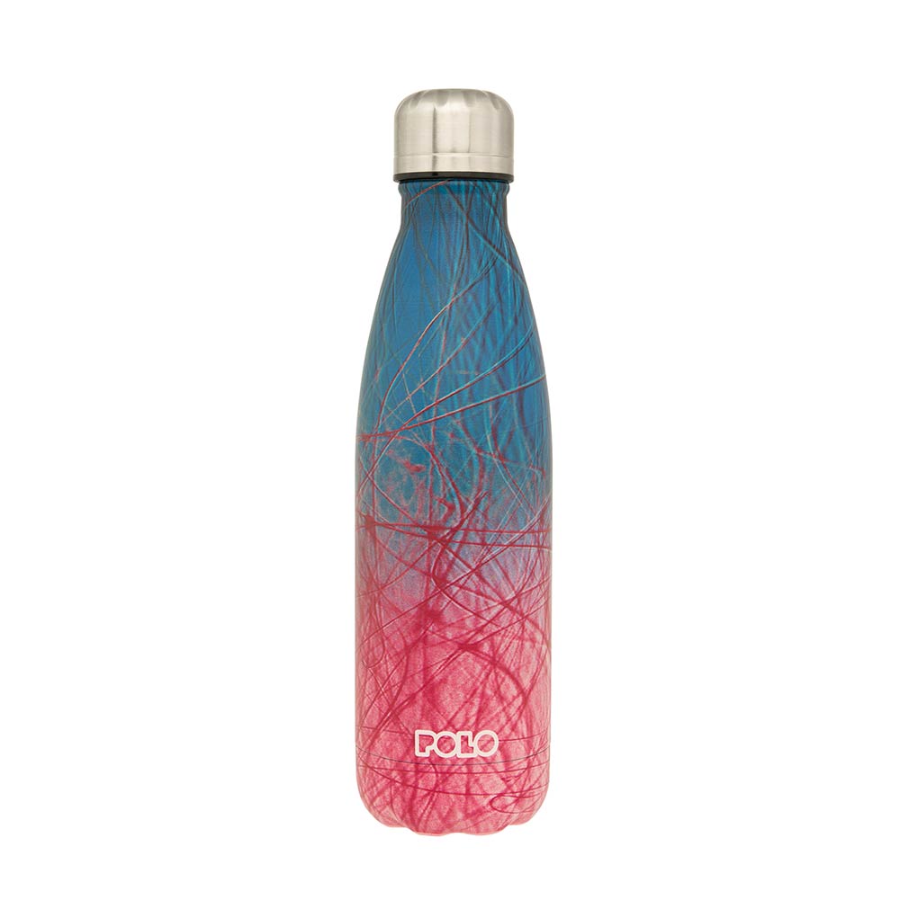 Ανοξείδωτο Μπουκάλι Θερμός Craft  Ροζ/Γαλάζιο 500ml 9-49-004-8255 Polo