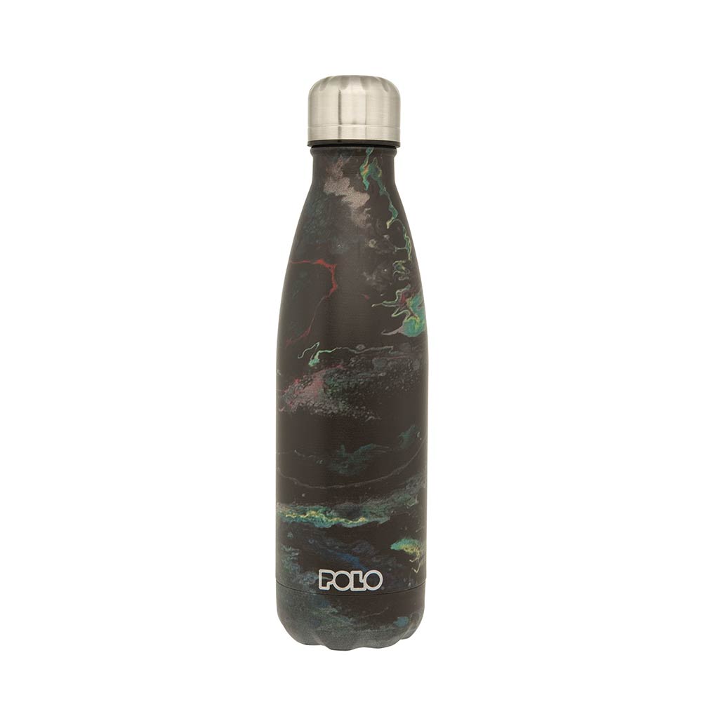 Ανοξείδωτο Μπουκάλι Θερμός Craft Μαύρο/Πράσινο 500ml 9-49-004-8261 Polo - 72889