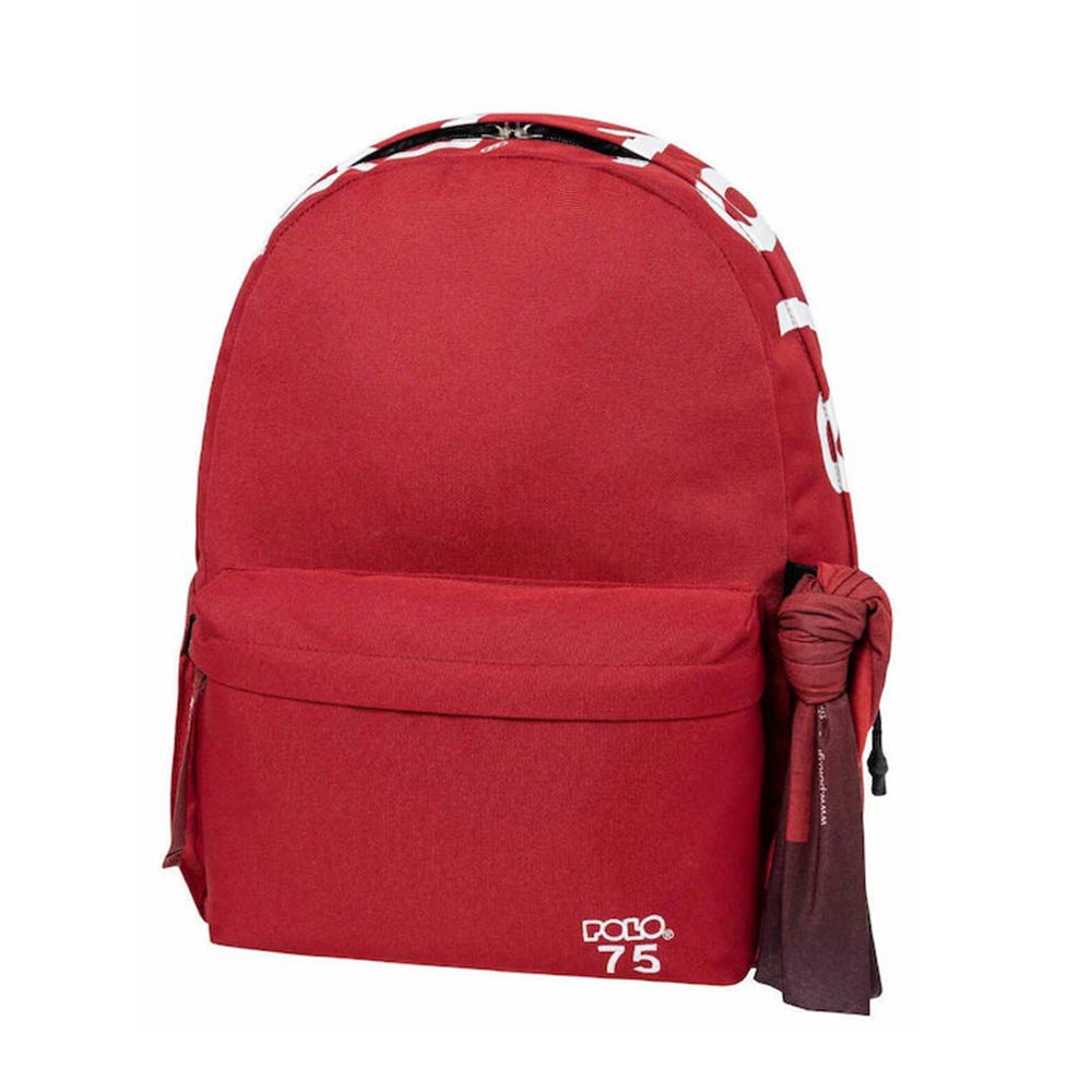 Τσάντα Πλάτης Original Scarf '75 Κόκκινο (2025) 9-01-075-3000 Polo με ΕΓΓΥΗΣΗ - 97256
