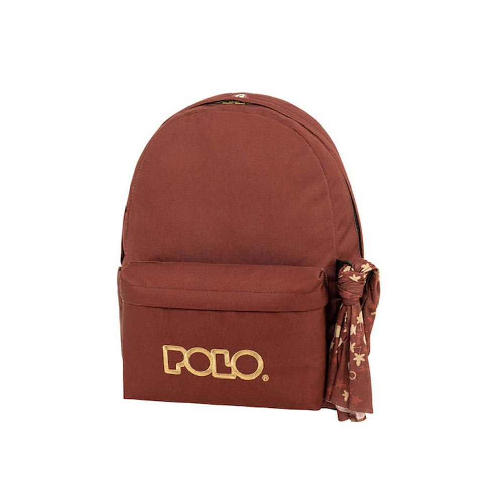 Τσάντα Πλάτης Original Scarf 9-01-135-3576 Κεραμιδί Polo 2024 με ΕΓΓΥΗΣΗ - 97278