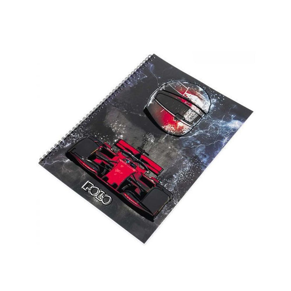 Τετράδιο Β5 Σπιράλ 60Φ 2Θ Formula 9-19-001 8356 Polo - 97925