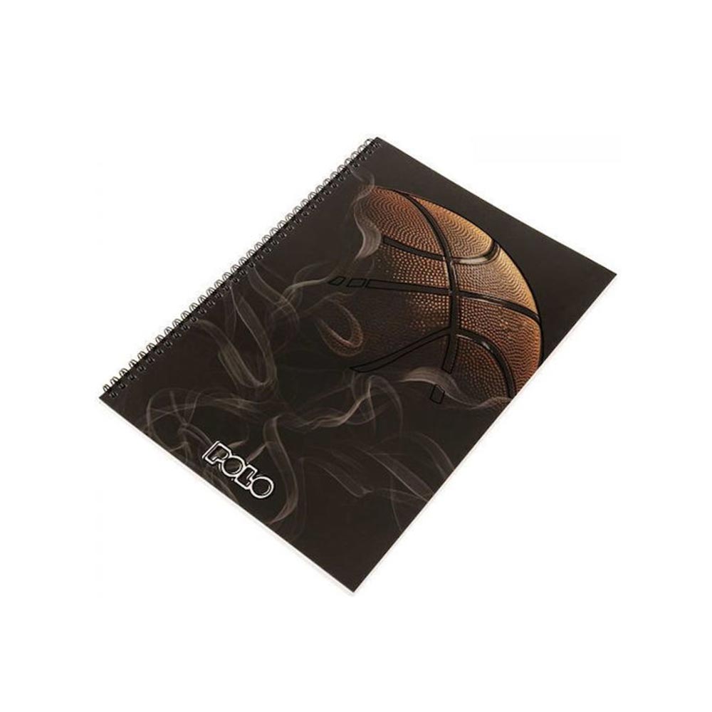 Τετράδιο Β5 Σπιράλ 60Φ 2Θ Basket 9-19-001 8380 Polo - 97922