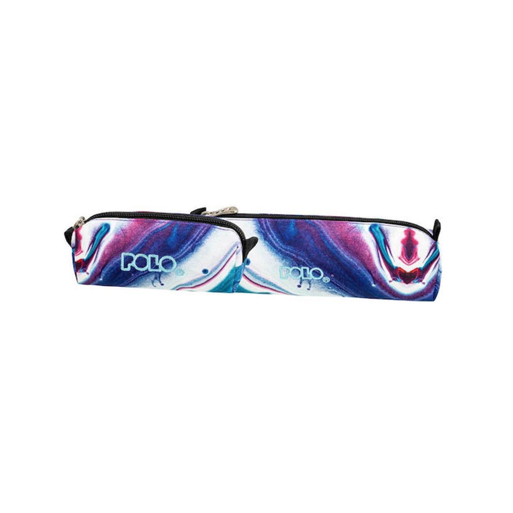 Κασετίνα Original Wallet Shapes Μωβ-Λευκό 9-37-006-8343 Polo - 97690
