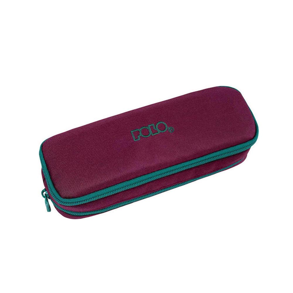 Κασετίνα Duo Box Μπορντό/Πράσινο 9-37-004-3364 Polo - 99115