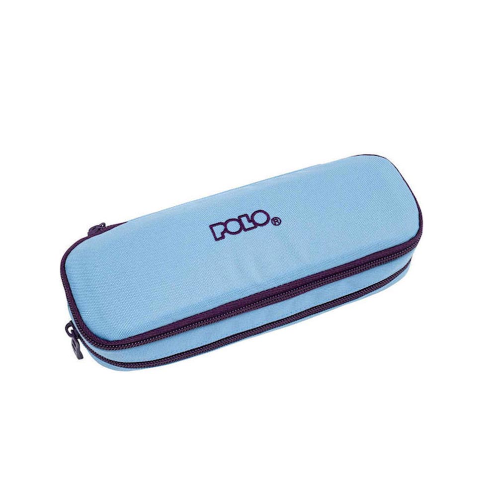 Κασετίνα Duo Box Γαλάζιο/Μωβ 9-37-004-5347 Polo - 99113