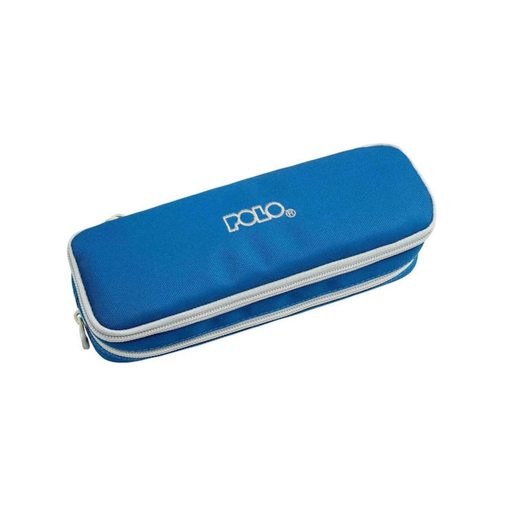 Κασετίνα Duo Box Μπλέ/Γκρι 9-37-004-5523 Polo - 99114