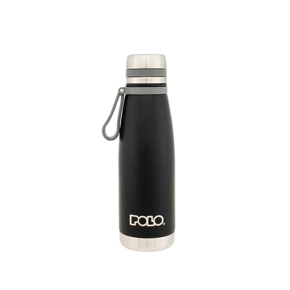 Ανοξείδωτο Μπουκάλι Θερμός Μαύρο 650ml 9-49-009-2000 Polo - 102810