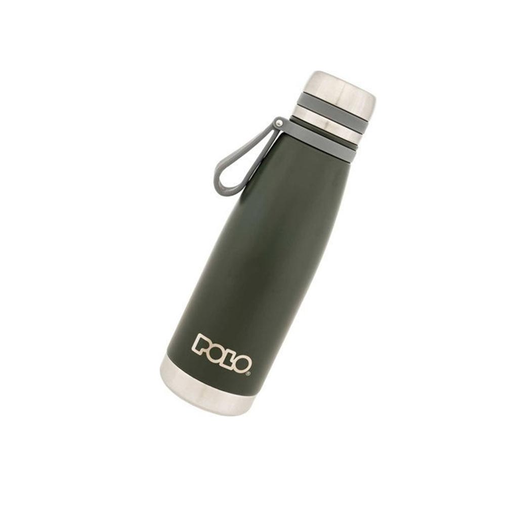 Ανοξείδωτο Μπουκάλι Θερμός Χακί 650ml 9-49-009-6500 Polo - 1