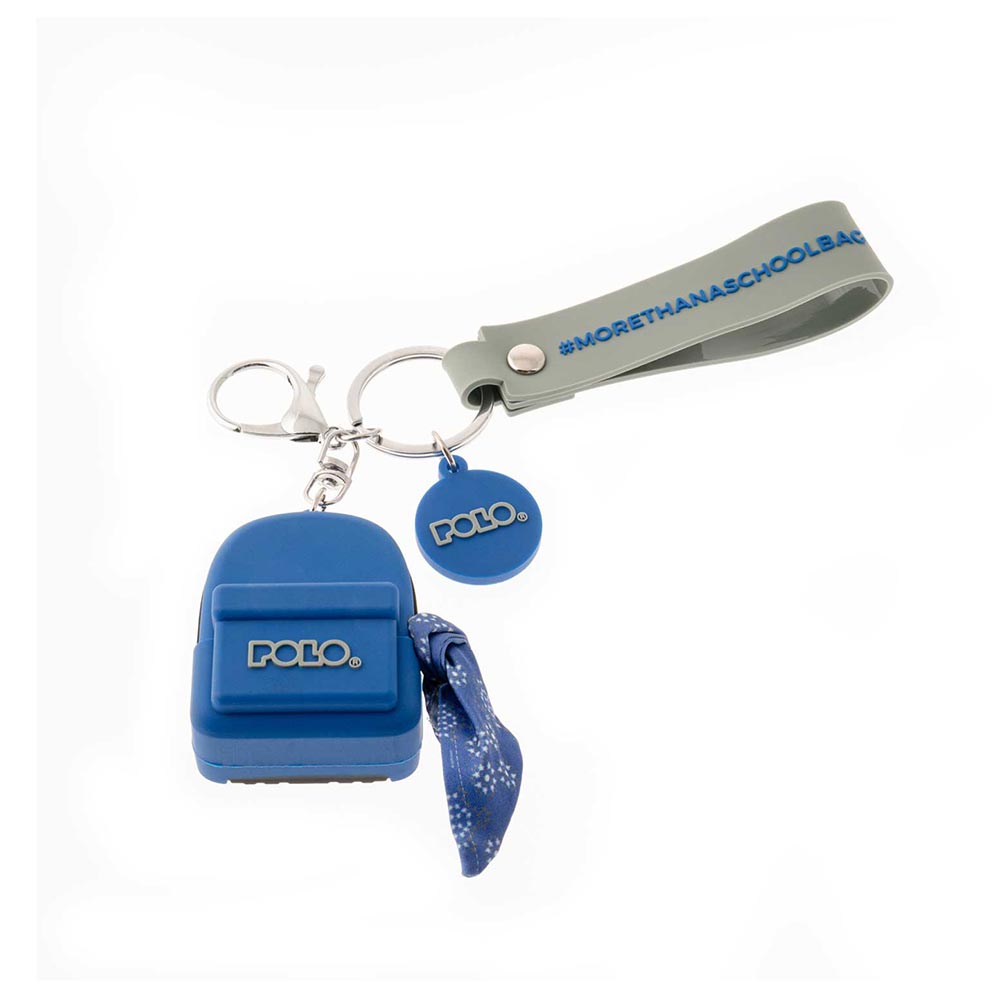 Μπρελόκ Original Bag Μπλε/Γκρί 9-27-005-5200 Polo - 102838