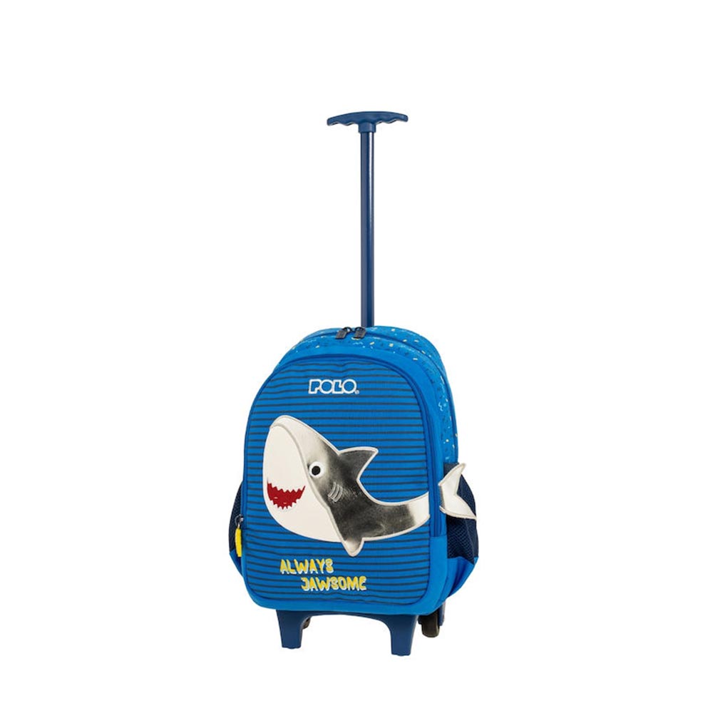 Τσάντα Τρόλεϋ Νηπίου Fizz Shark 9-65-001-8448 Polo με ΕΓΓΥΗΣΗ - 3