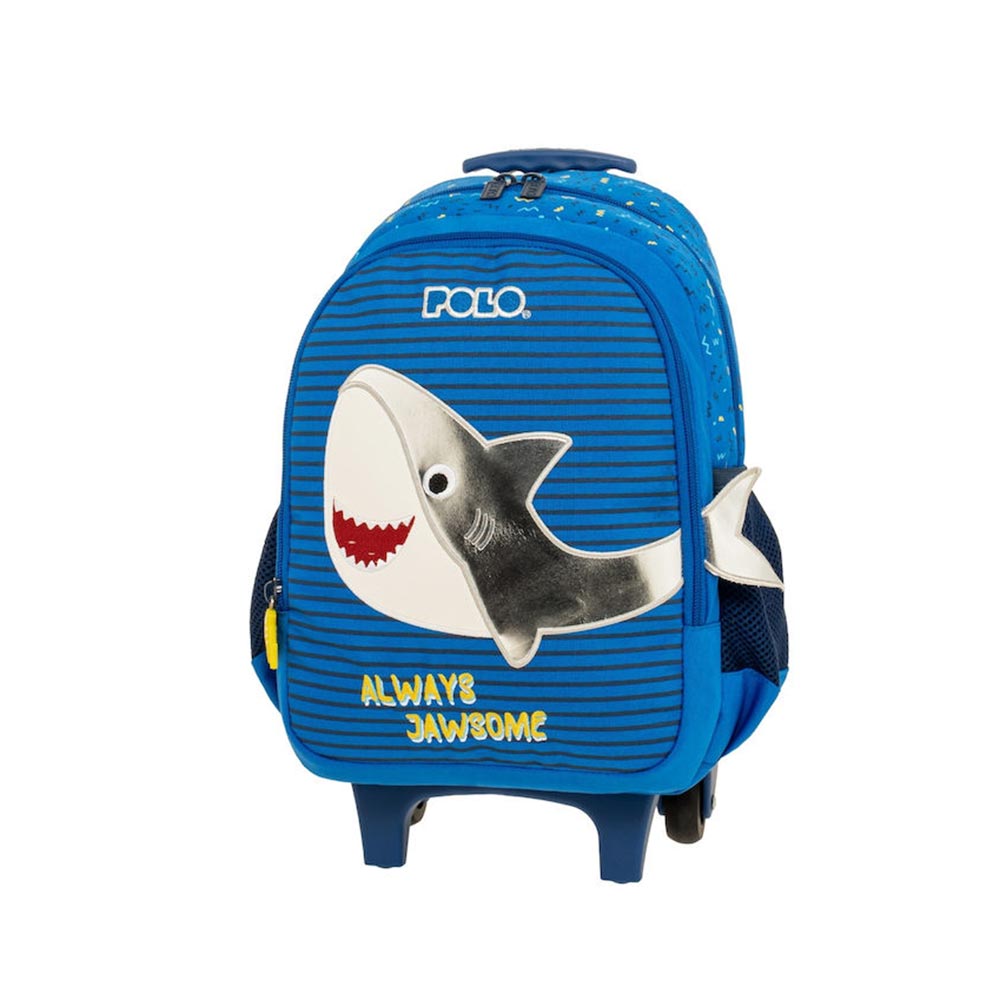 Τσάντα Τρόλεϋ Νηπίου Fizz Shark 9-65-001-8448 Polo με ΕΓΓΥΗΣΗ - 121970