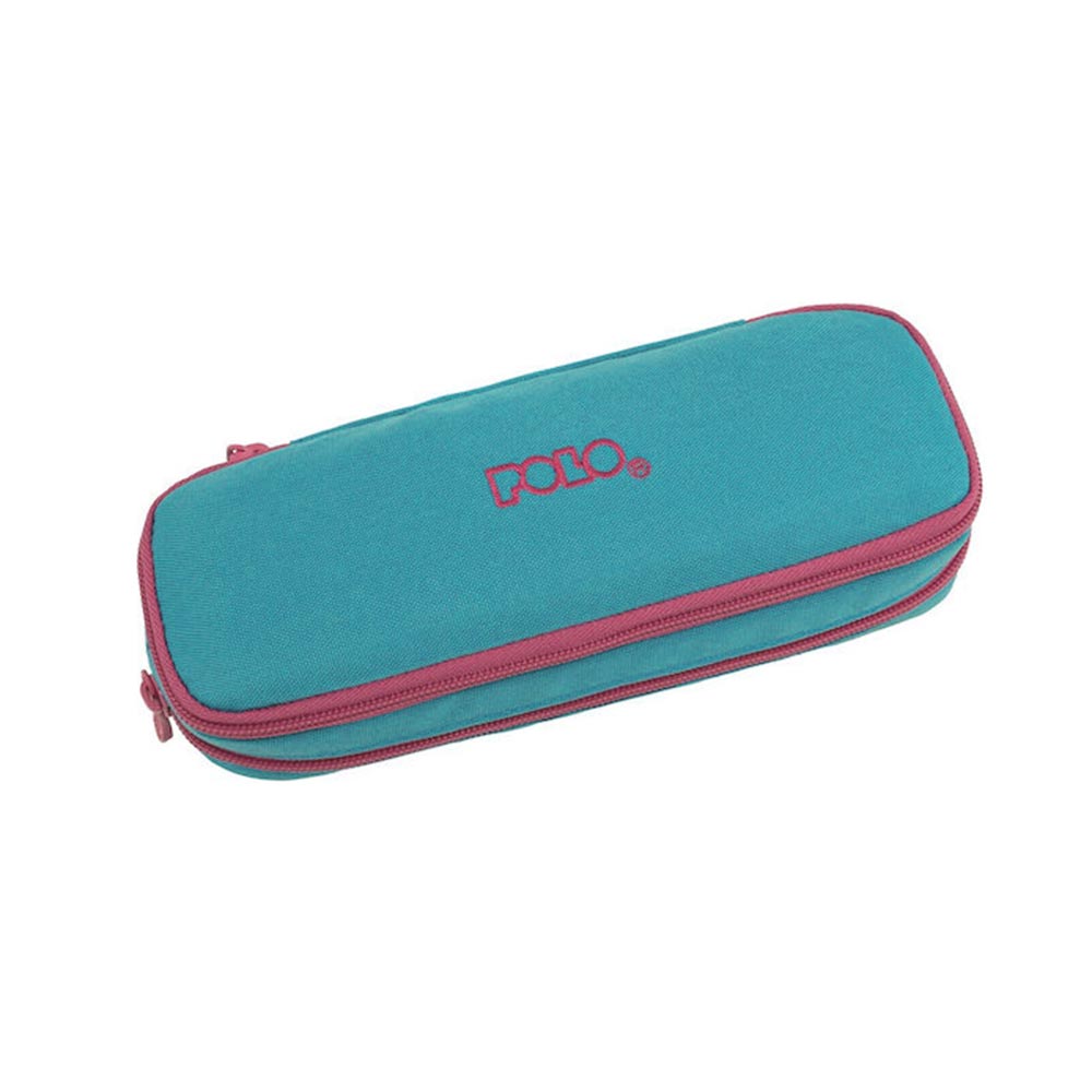 Κασετίνα Duo Box Γαλάζιο/Μωβ 9-37-004-5644 POLO - 117370