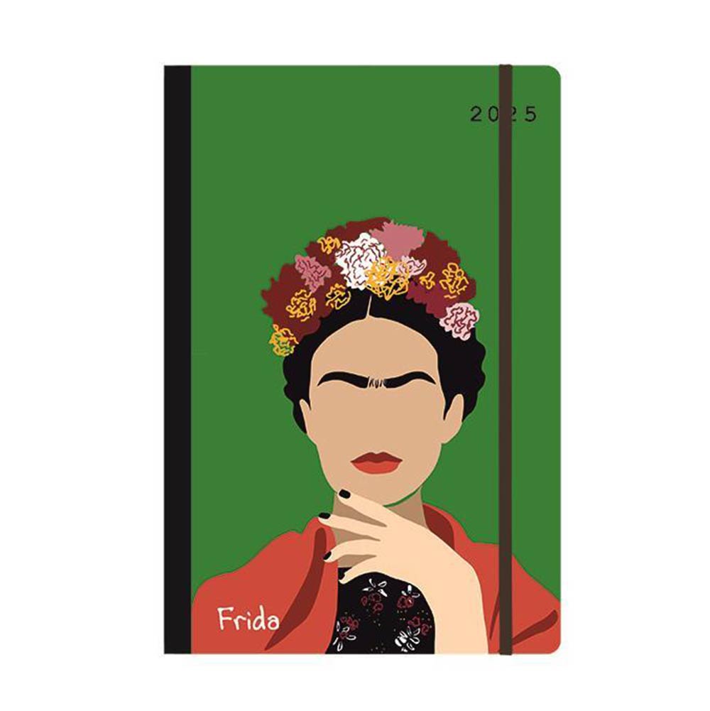 Ημερολόγιο Ημερήσιο 2025 Trends Flexi με Λάστιχο Frida 14x21cm 02039-11 Next - 82026