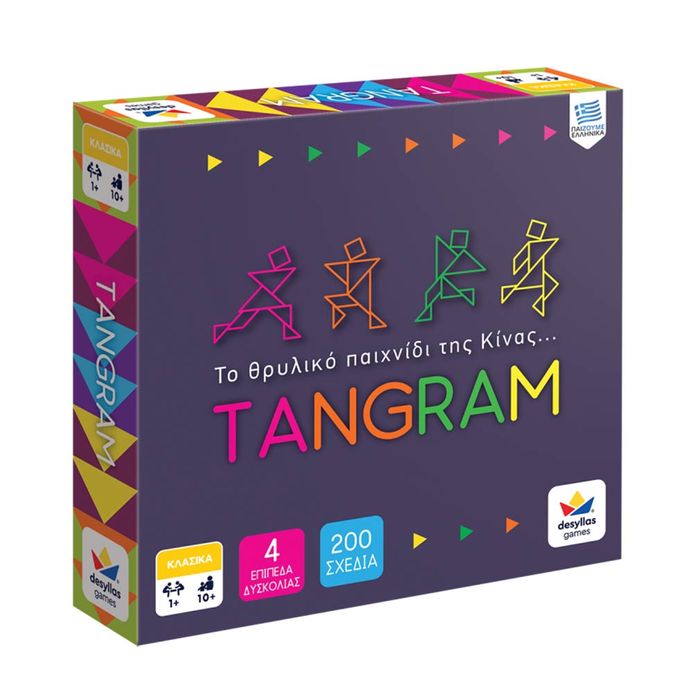 Επιτραπέζιο Παιχνίδι Tangram 100300 Desyllas - 84993