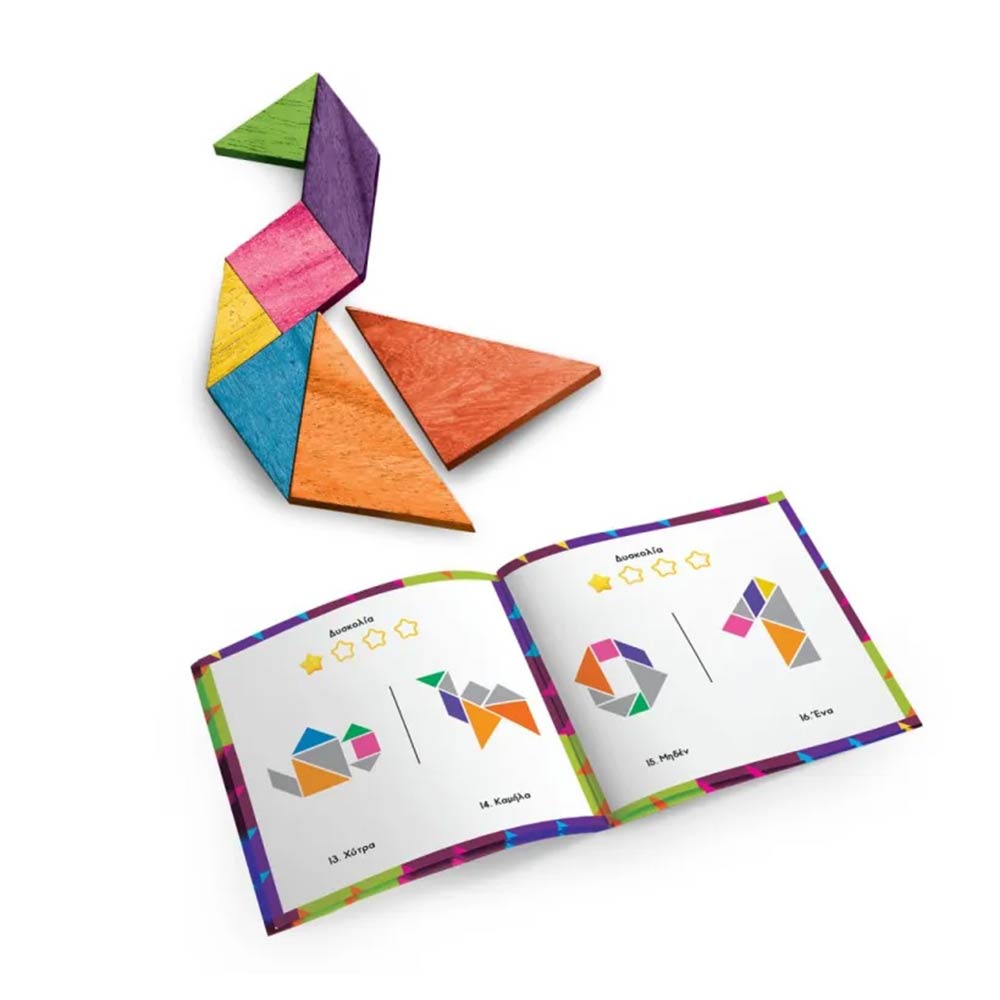 Επιτραπέζιο Tangram Junior - Για Παιδιά 100838 Desyllas - 1