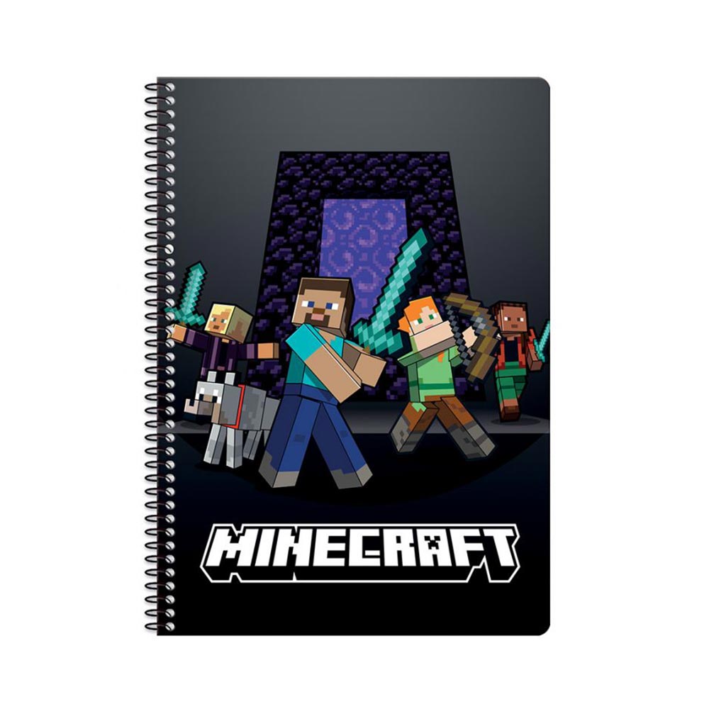 Τετράδιο Σπιράλ 2Θ Β5 Minecraft 26802 Graffiti - 1