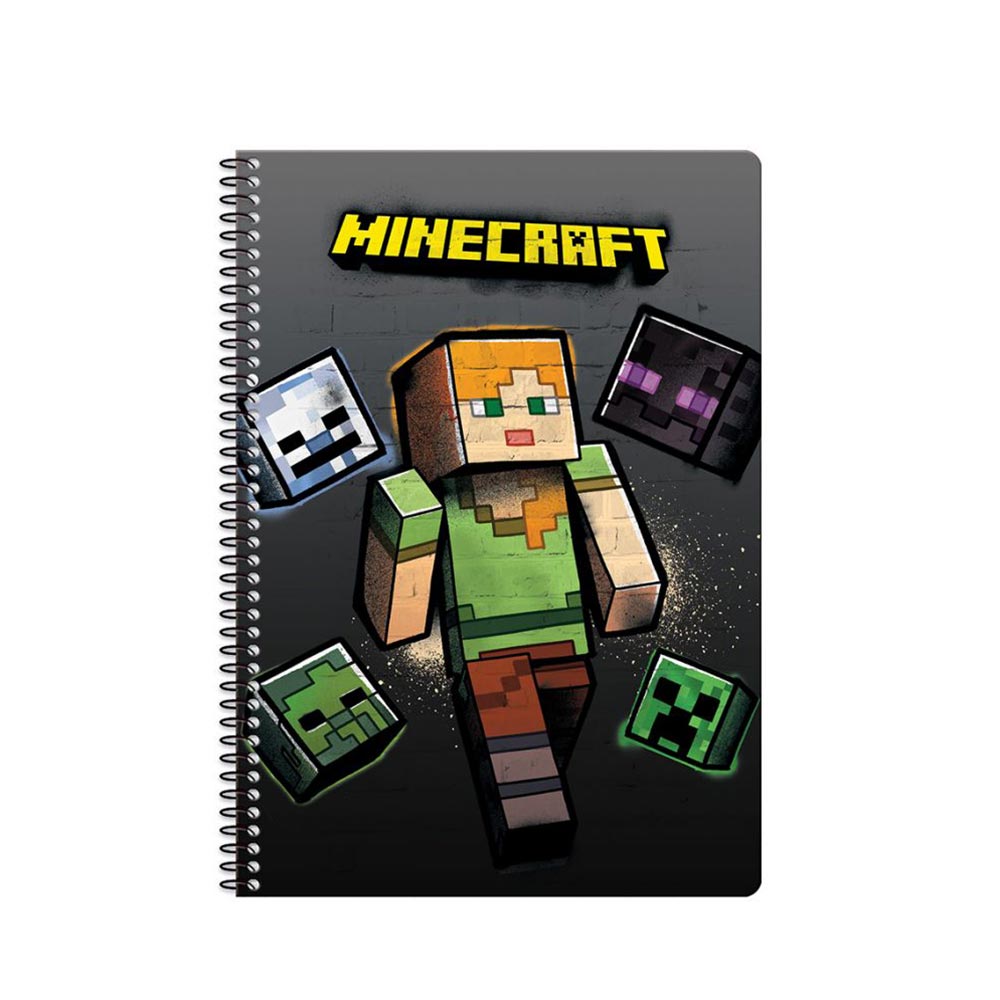 Τετράδιο Σπιράλ 2Θ Β5 Minecraft 26802 Graffiti - 122818
