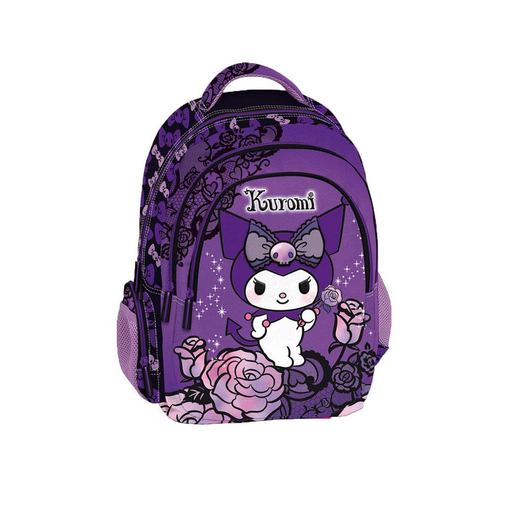 Τσάντα Πλάτης Δημοτικού Purple Laces Kuromi 252213 Graffiti - 101067