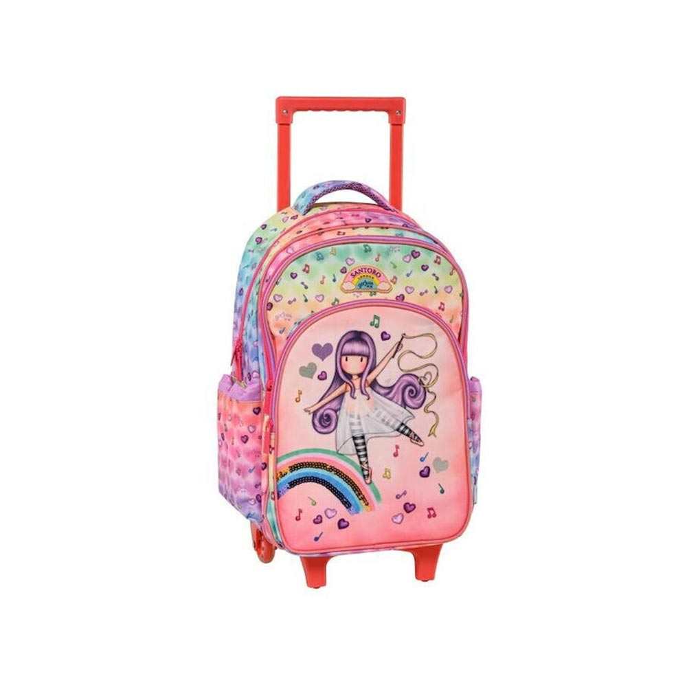 Τσάντα Τρόλεϊ Δημοτικού  Little Dancer Santoro's Gorjuss 257253 Graffiti - 101395