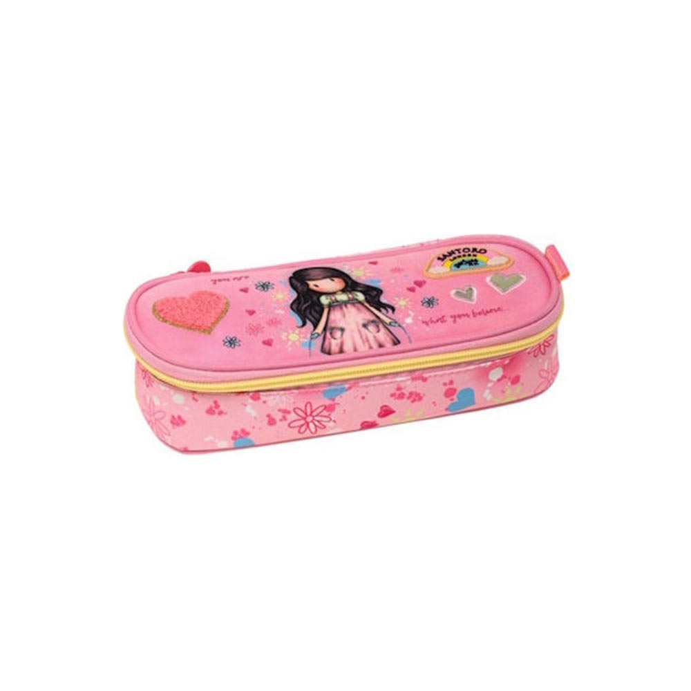 Κασετίνα Βαρελάκι Οβάλ Skipping Rope Santoro's Gorjuss 257341 Graffiti - 101397