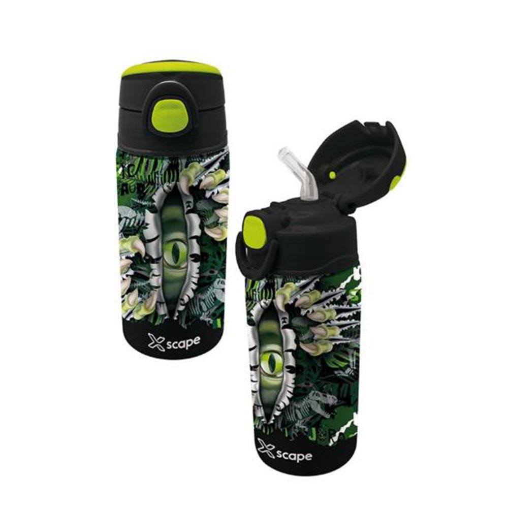 Ανοξείδωτο Παγούρι Θερμός Xscape Δεινόσαυρος 500ml 259416 Graffiti - 105187