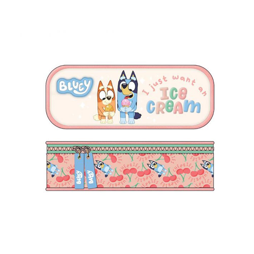 Κασετίνα Βαρελάκι Οβάλ Bluey Ice Cream 260342 Graffiti - 122804