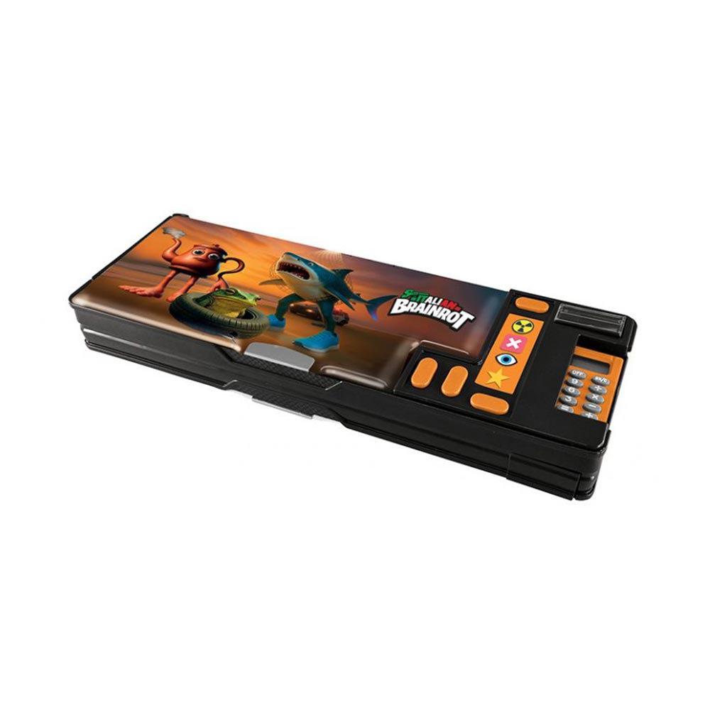 Κασετίνα Retro με Κομπιουτεράκι Brainrot 263642 Graffiti - 123264