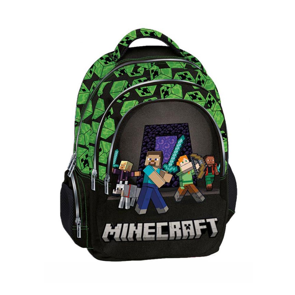 Τσάντα Πλάτης Δημοτικού Squad Minecraft 268212 Graffiti - 122051