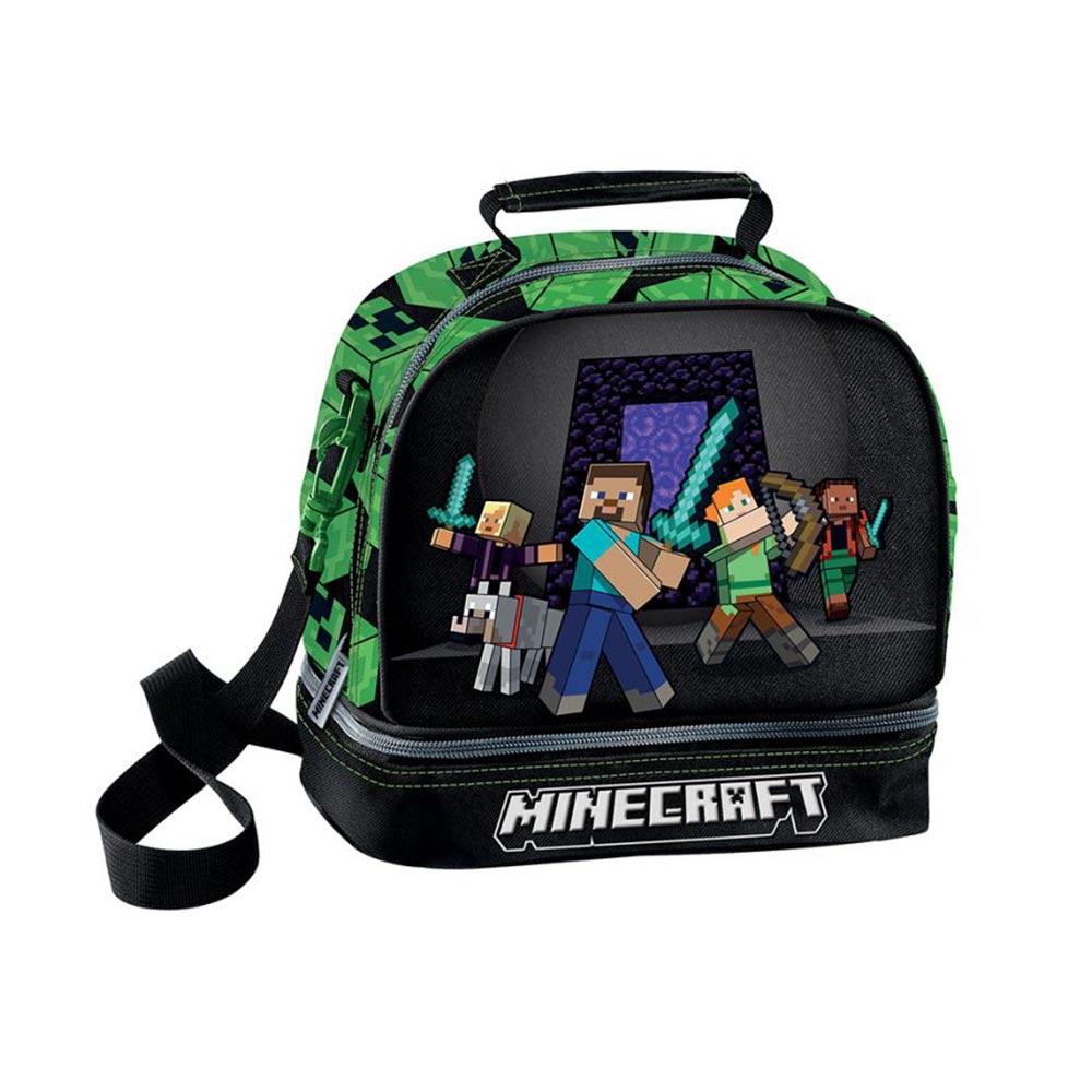Τσαντάκι Φαγητού Χειρός/Ώμου Ισοθερμικό Squad Minecraft 268312 Graffiti - 122067