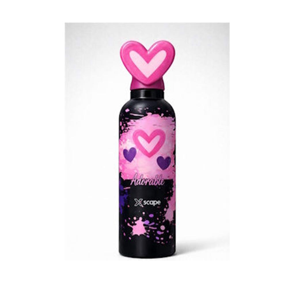 Ανοξείδωτο Μπουκάλι Θερμός Xscape Καρδιές 500ml 269415 Graffiti - 122838