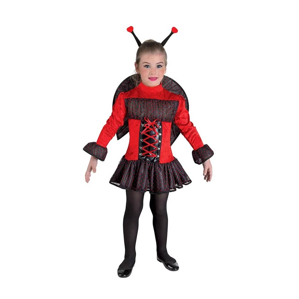 Aποκριάτικη Παιδική Στολή Fancy Ladybug Clown Republic - 71534