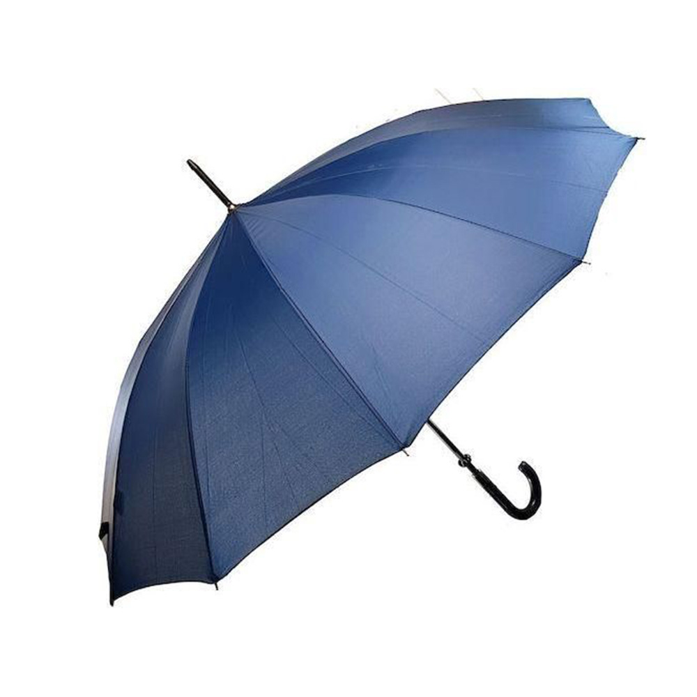 Ομπρέλα Μπαστούνι A165 Αυτόματη Μαύτη Αντιανεμική Rain - 107704