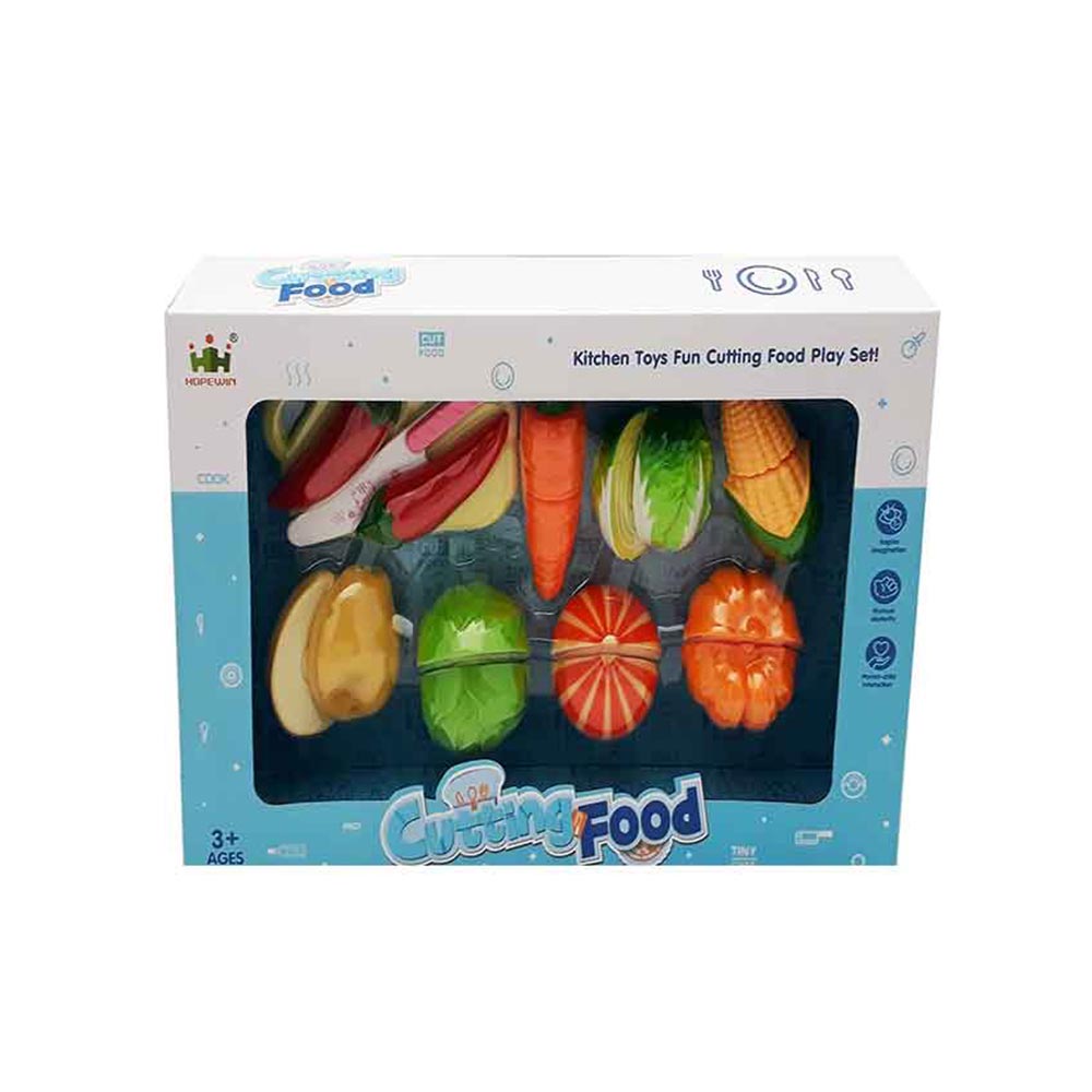 Σετ Φρούτα και Λαχανικά Cutting Food 005.01FB-3,5 Zita Toys - 48612