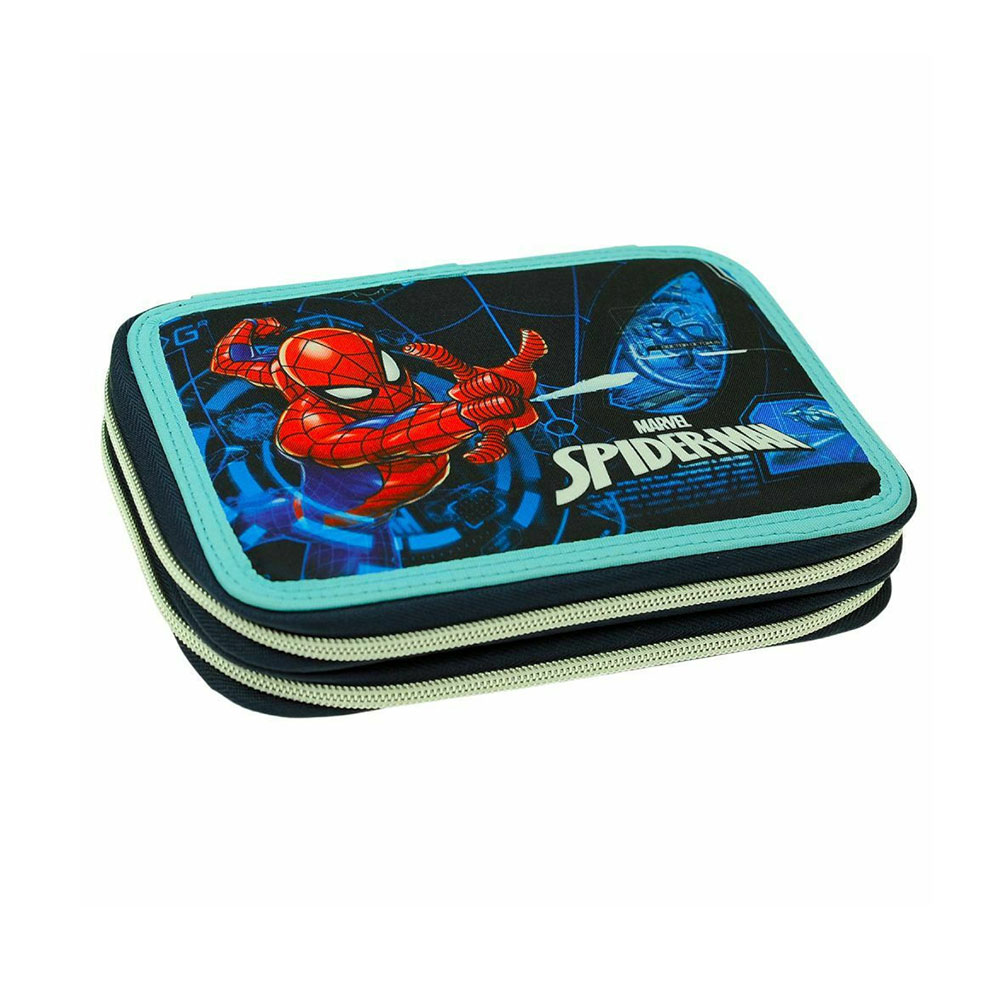 Kασετίνα Διπλή Γεμάτη Spiderman Digital 337-03100 Gim - 0