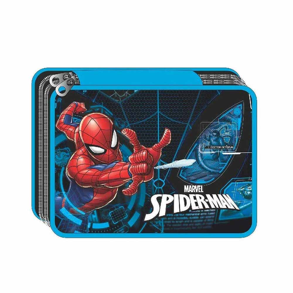Kασετίνα Διπλή Γεμάτη Spiderman Digital 337-03100 Gim - 2